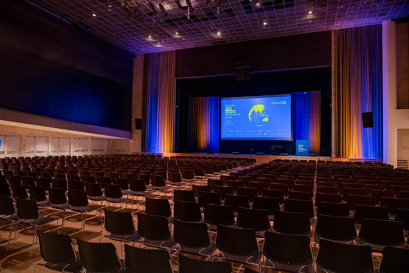 Auditorium of the conference